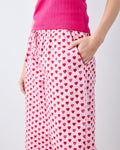 Mini Candy Hearts - Petite PJ Pants - Pink Macaron