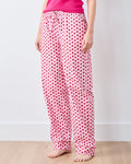 Mini Candy Hearts - PJ Pants - Pink Macaron