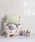 Paris Getaway - Three's Best Pouch Set - Cloud