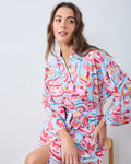 Vintage Cakes - Long Robe - Blue Buttercream