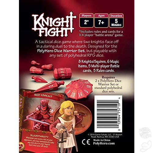 PolyHero Warrior Knight Fight Card Game