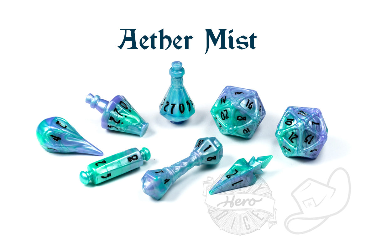 PolyHero Wizard 8 Dice Set