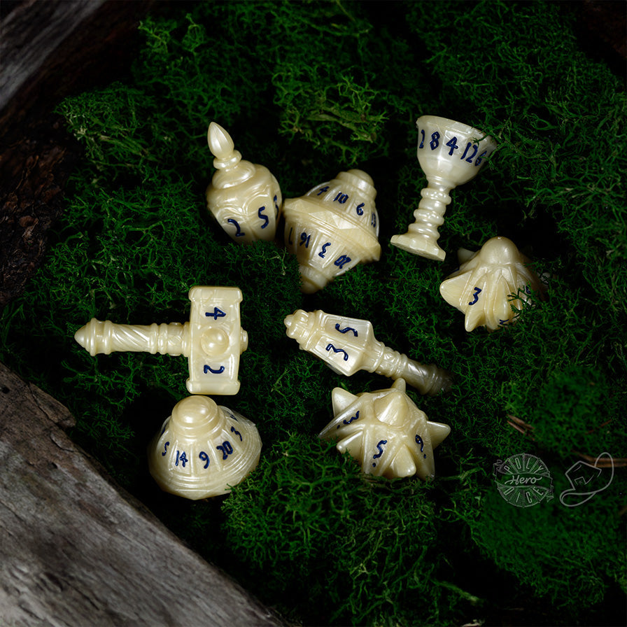 PolyHero Cleric 8 Dice Set