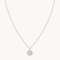 Pisces Zodiac Pendant Necklace in Silver