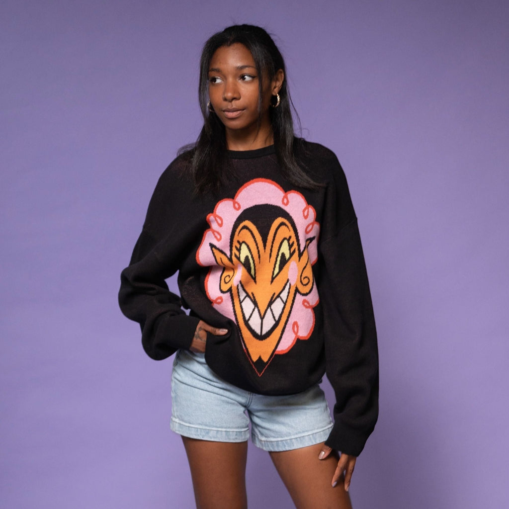 The Powerpuff Girls Him Knit Sweater