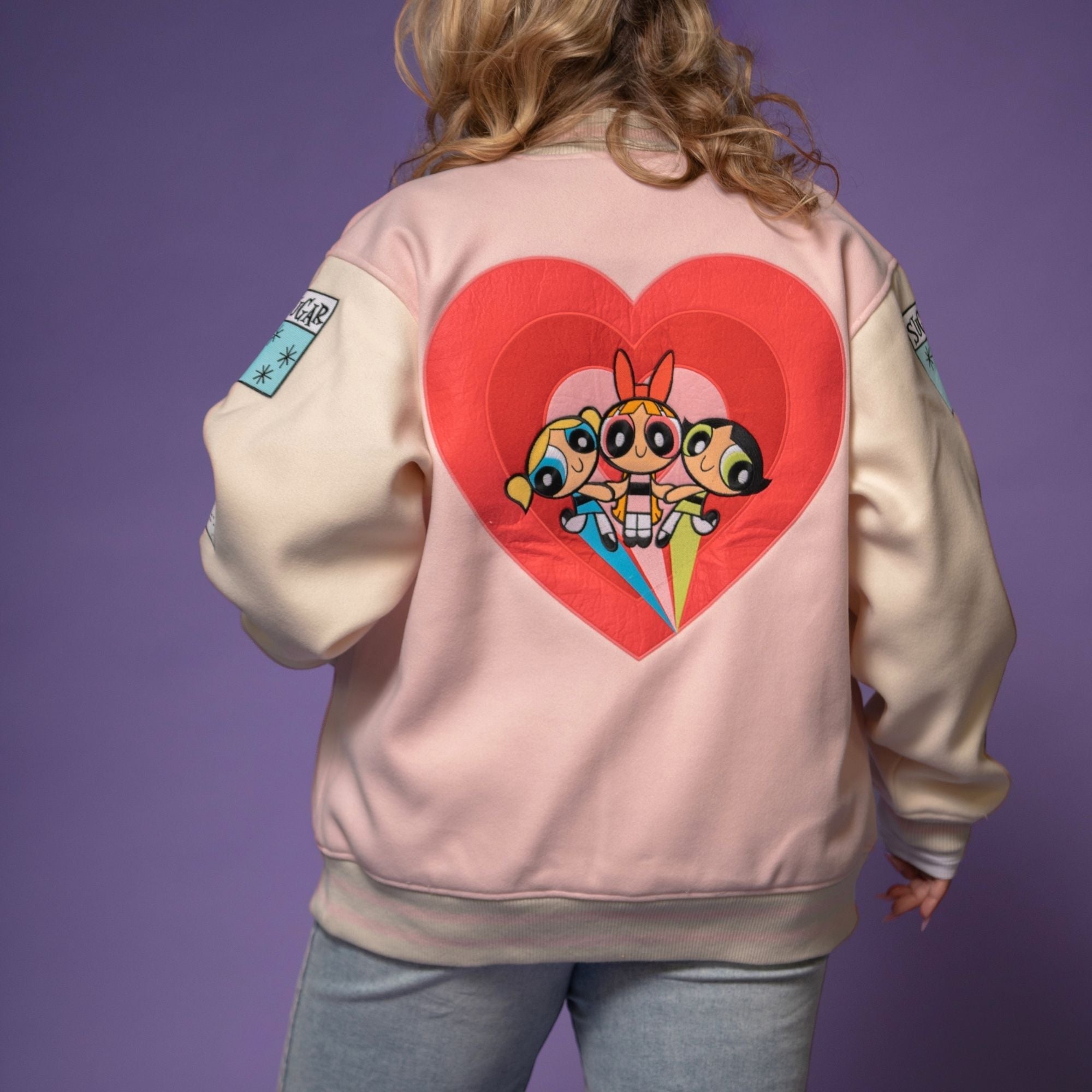 The Powerpuff Girls Varsity Jacket