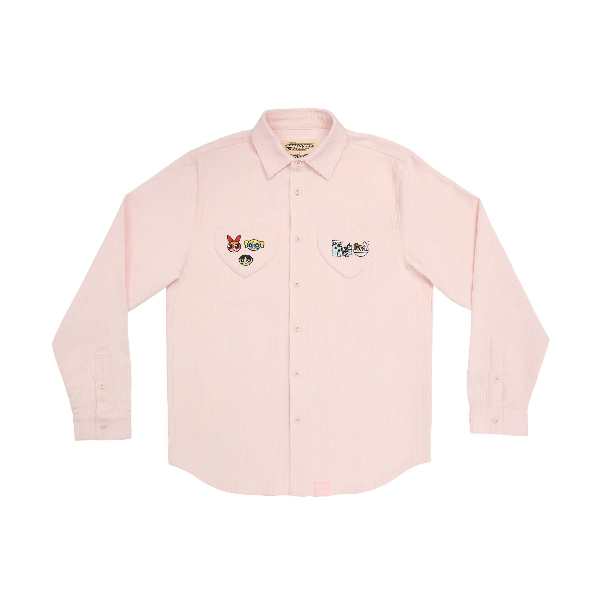 The Powerpuff Girls Corduroy Button Up Shirt