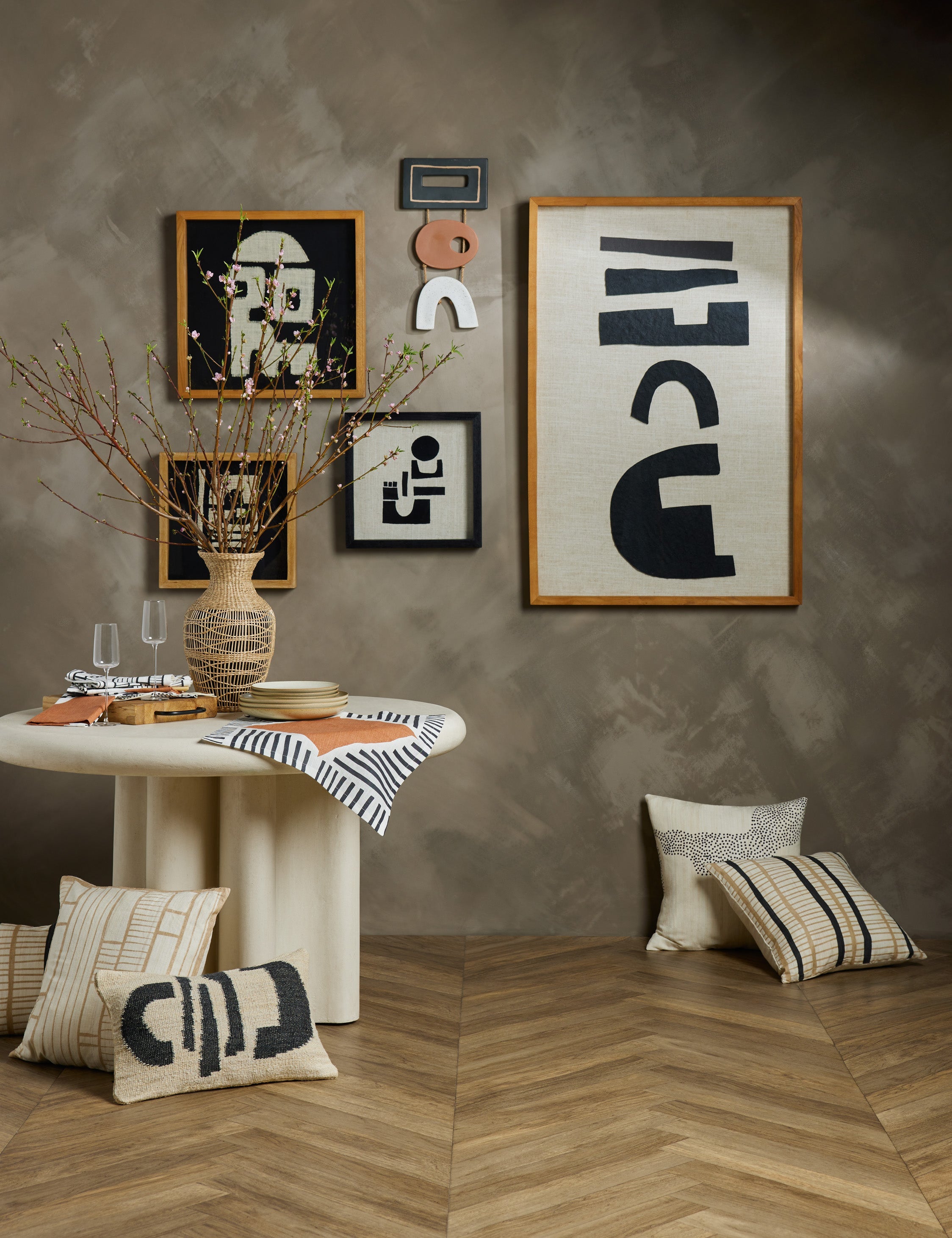 Meridian Linen Placemats by Hadiya Williams