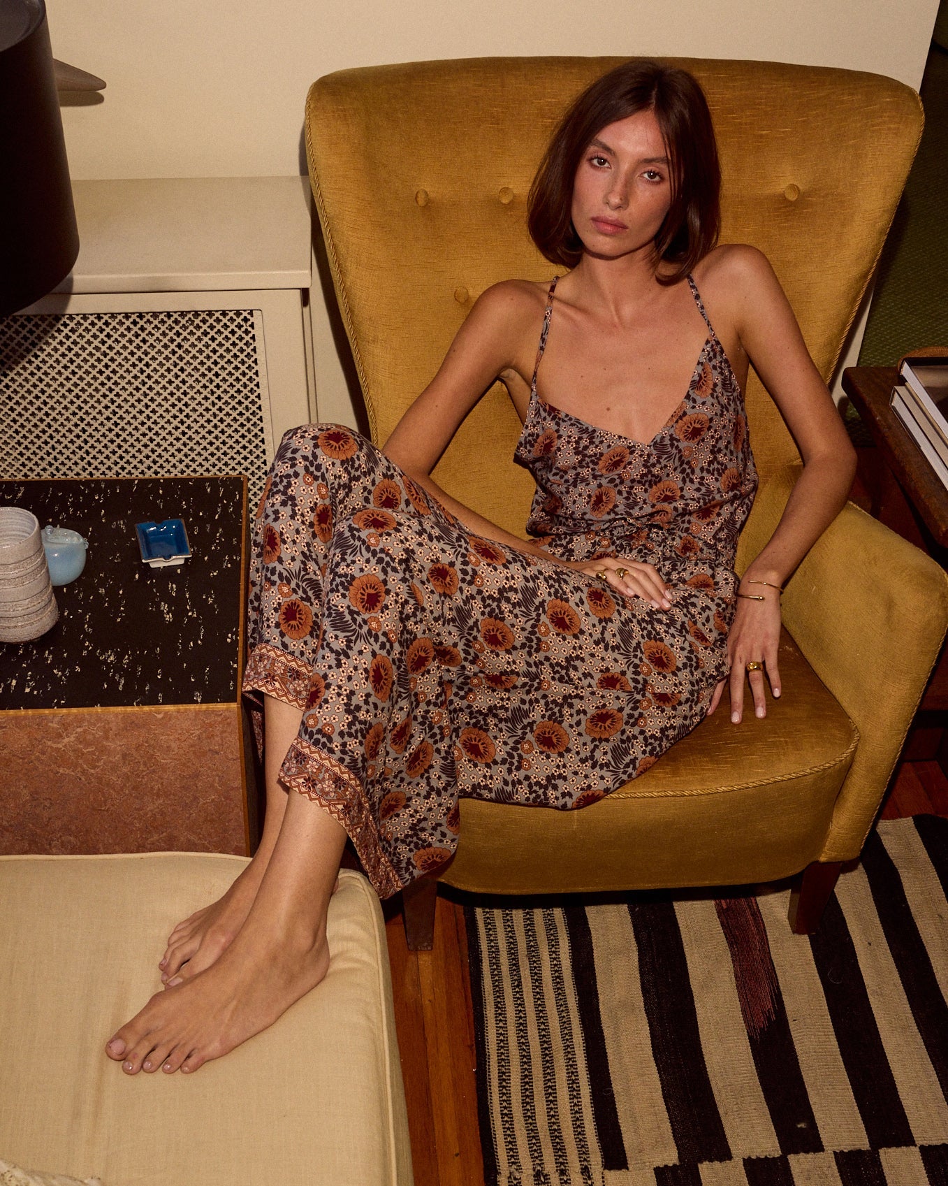 Heath Floral V-Neck Camisole