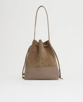 Drawstring Cabas - Anise Suede/Anise