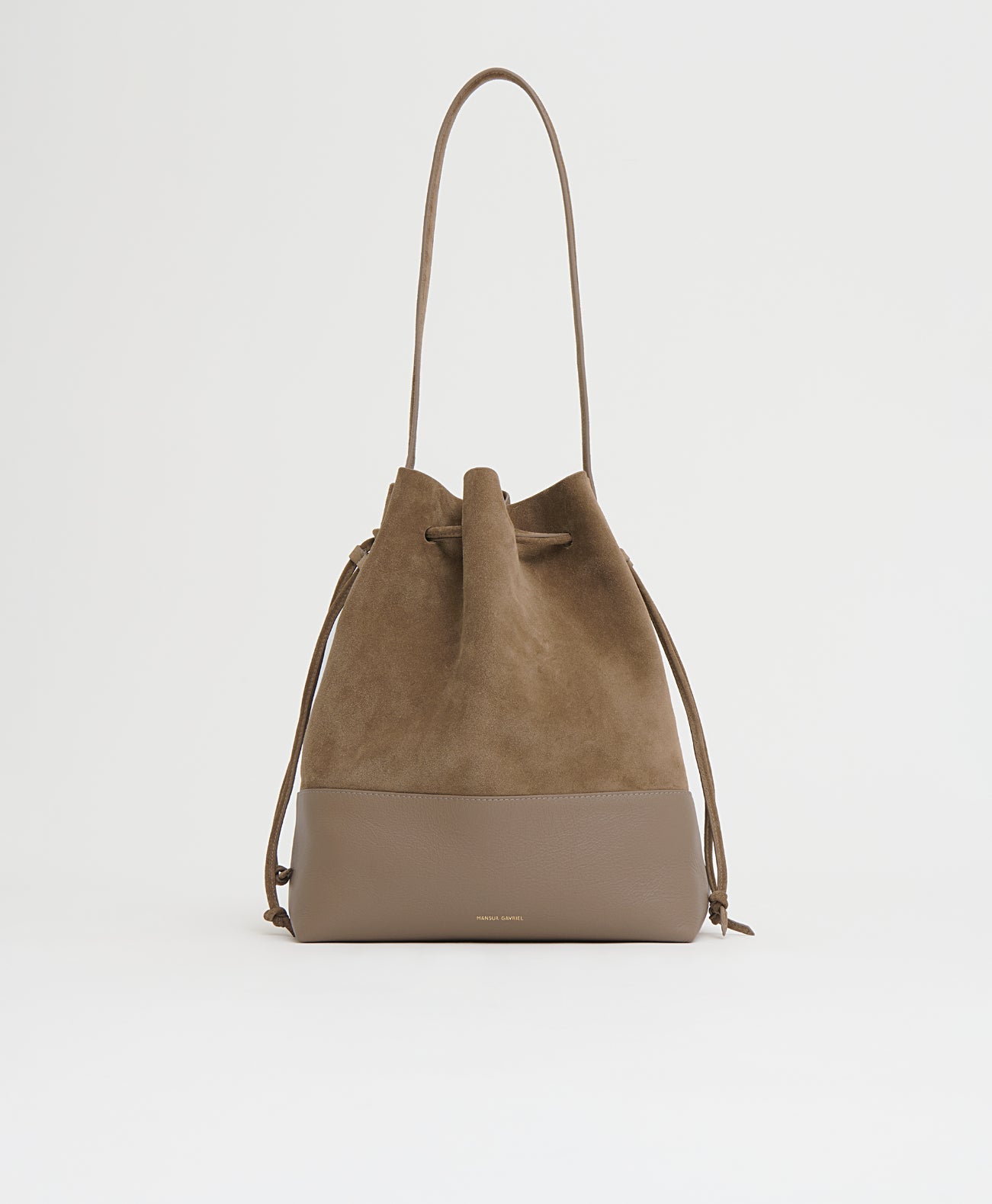 Drawstring Cabas - Anise Suede/Anise