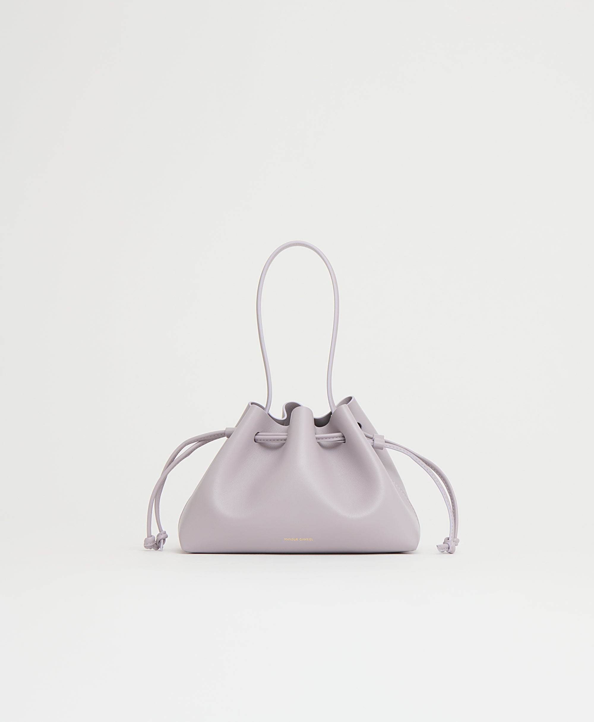 Drawstring Pouchette - Lila