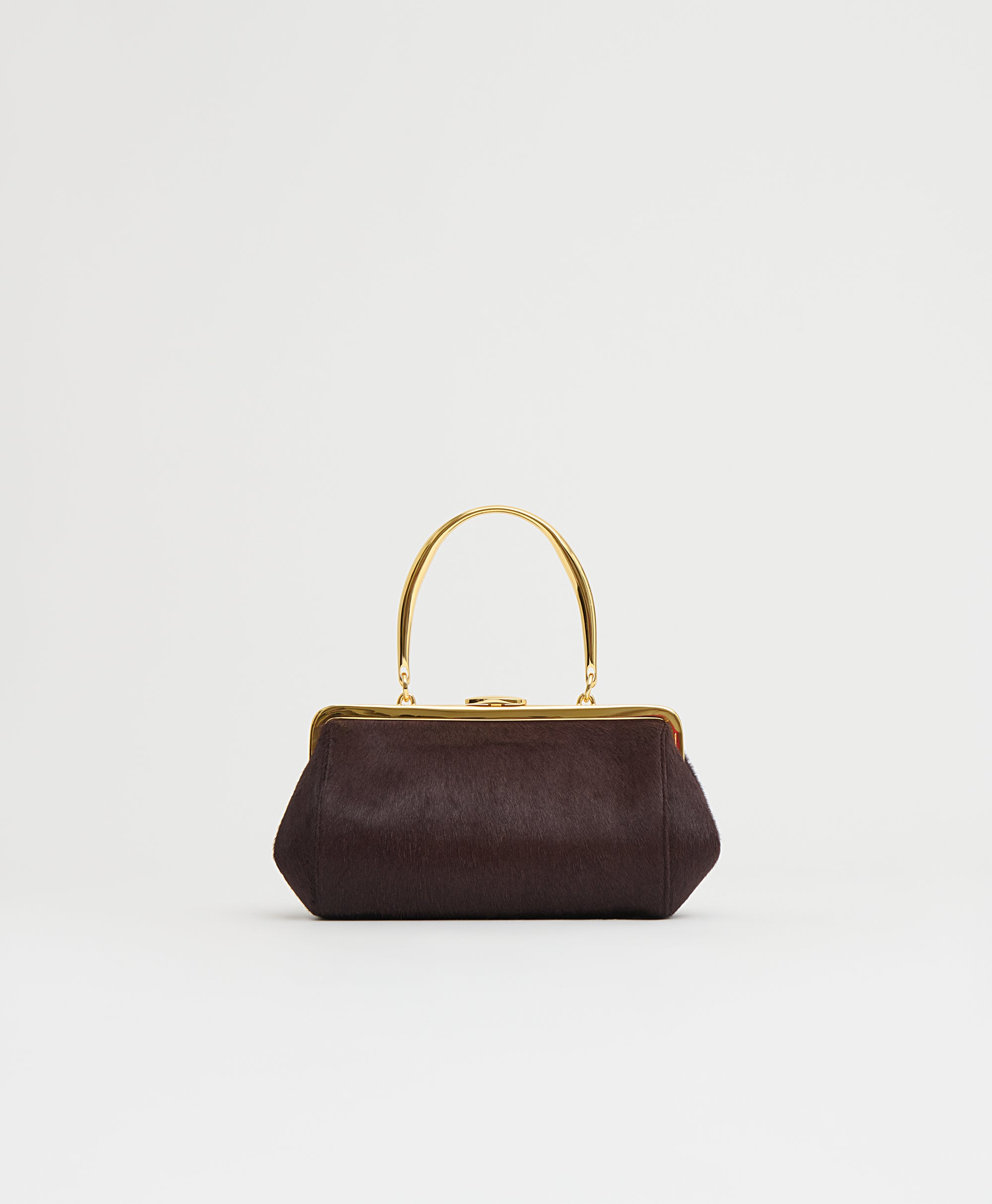 Pina Evening Bag - Plum Pony Hair