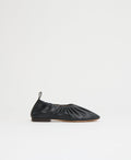Ruched Ballerina - Black