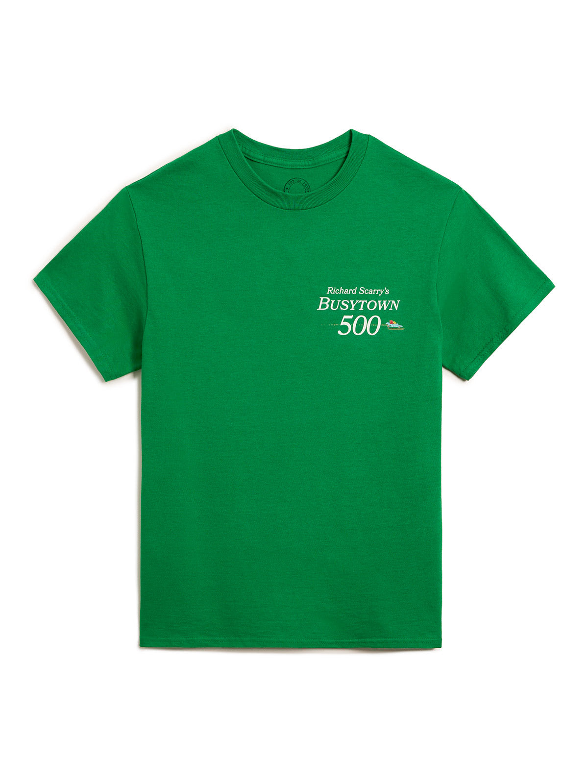 Richard Scarry: Busytown 500 (Green) Unisex T-Shirt (Print Shop)