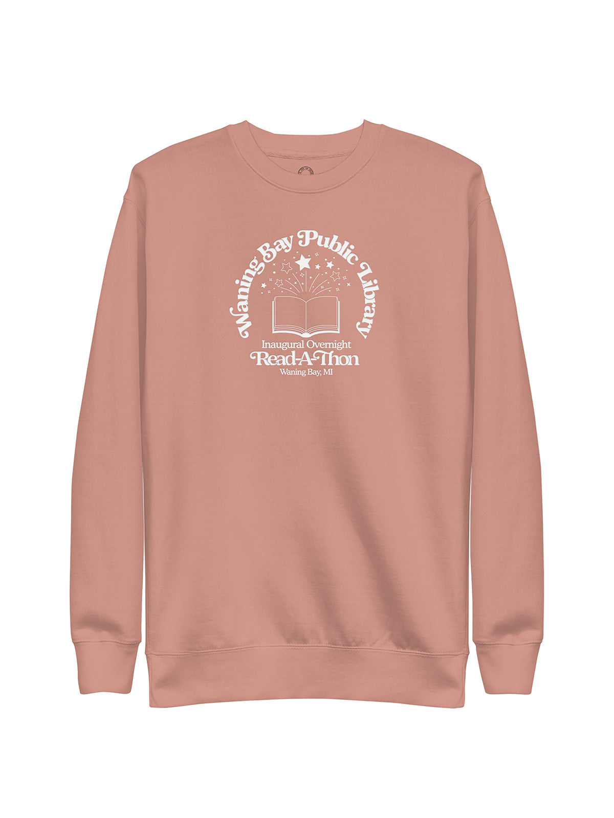 Emily Henry: Funny Story Waning Bay Public Library Embroidered Unisex Sweatshirt (Print Shop)