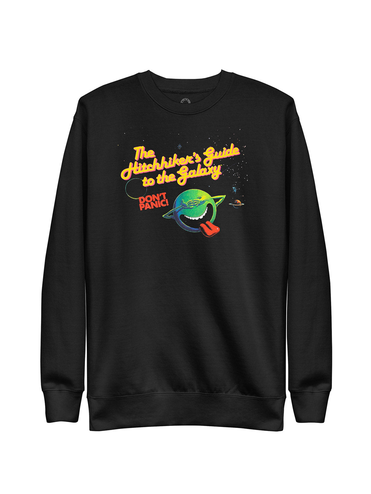 The Hitchhiker's Guide to the Galaxy Unisex Sweatshirt (Print Shop)