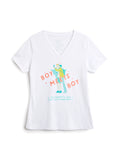 Heartstopper: Boy Meets Boy Women's V-Neck T-Shirt (Print Shop)