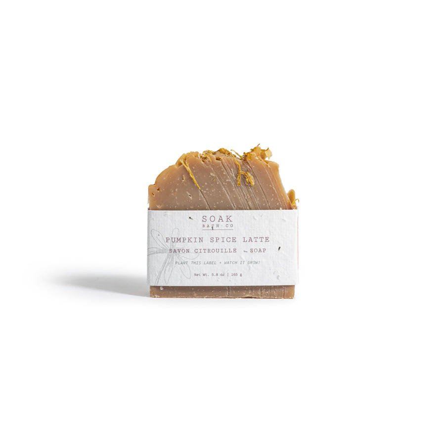 Pumpkin Spice Latte Soap Bar - Made in Canada