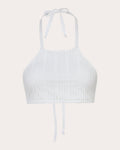 Paradis Geometric Mesh Halterneck Bikini Top