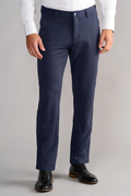 Circular Knit Pants // Heather Navy