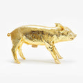 Reality Bank in the Form of a Pig - Gold Chrome