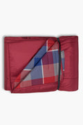 Plaid Quilted Bison Blanket
