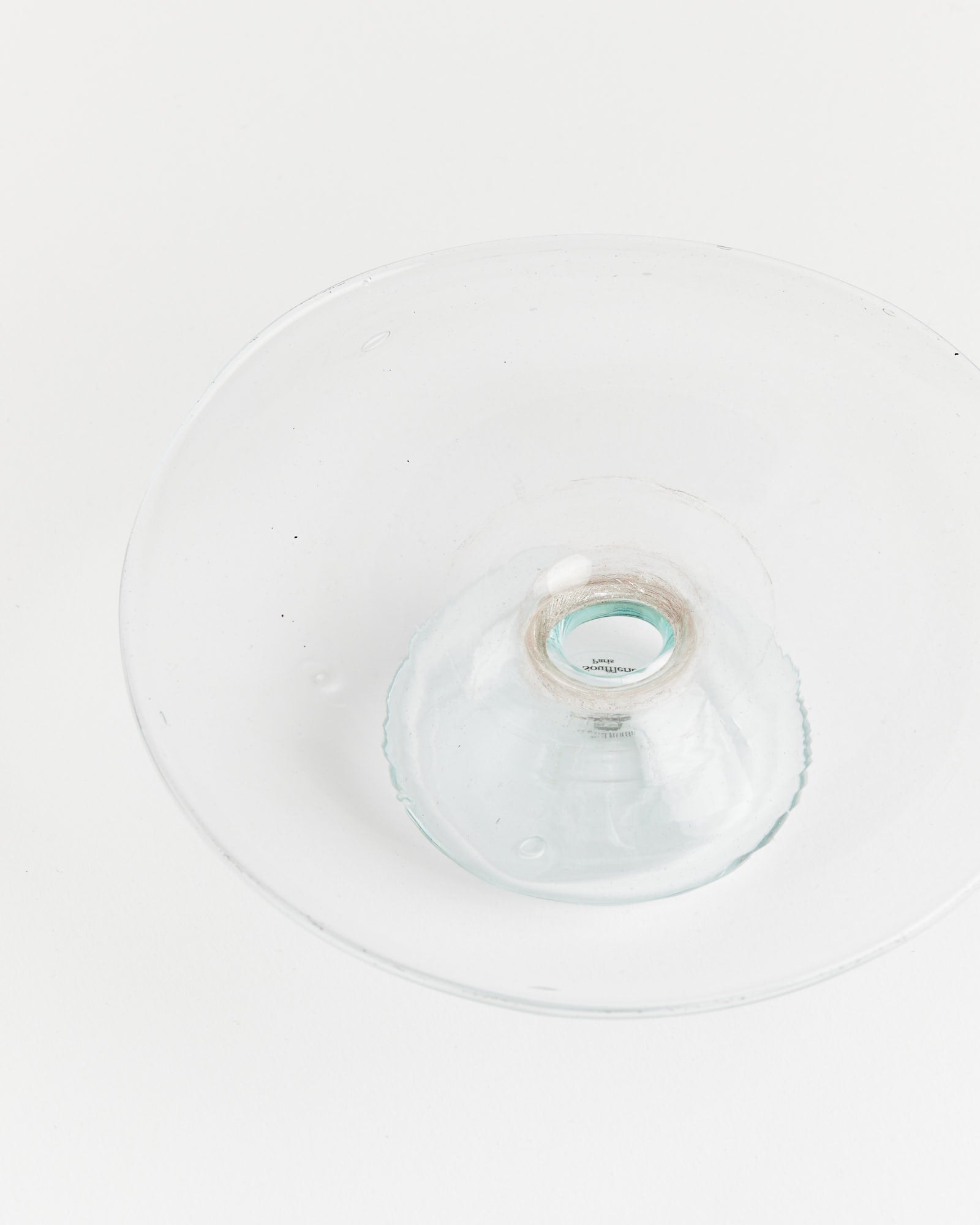CD Vase in Transparent