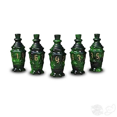 PolyHero Rogue 5d6 Poison Vials Vicious Venom