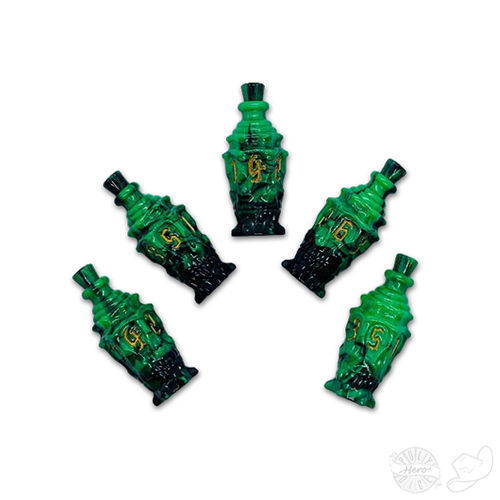 PolyHero Rogue 5d6 Poison Vials Vicious Venom