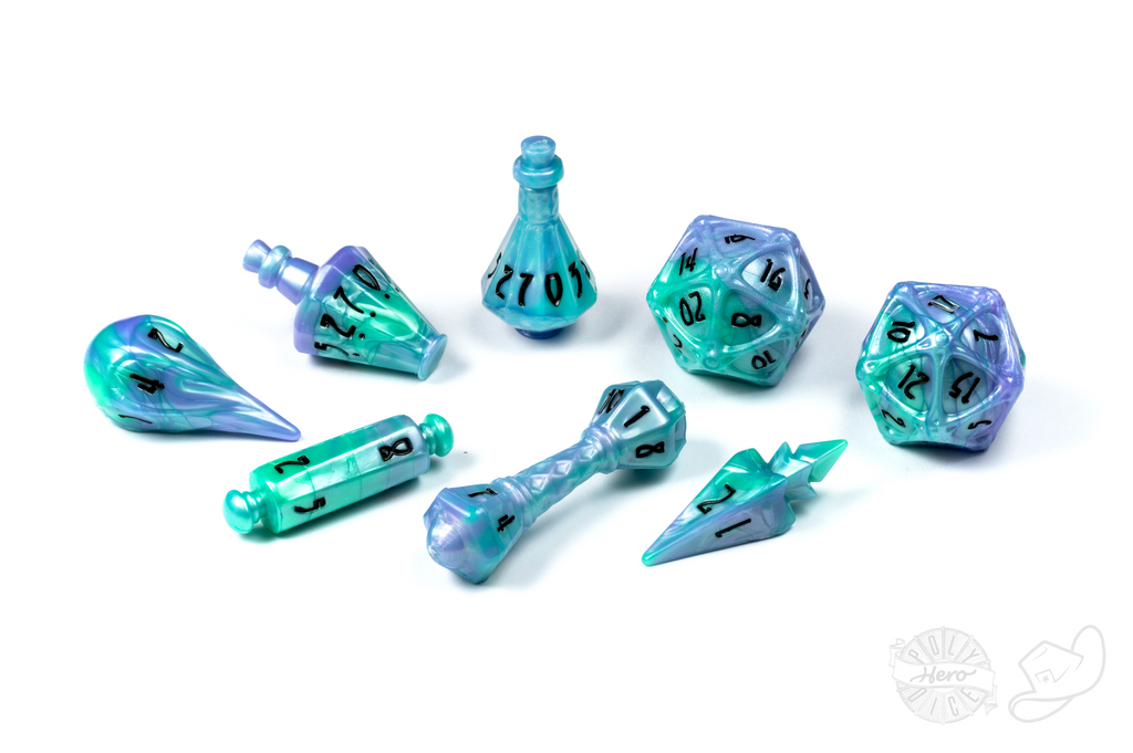 PolyHero Wizard 8 Dice Set