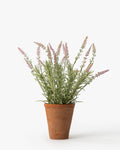 Potted Faux Lavender Topiary