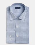 Iceberg Navy And Black Bordered Check Dobby