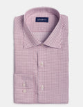 Wrinkle-Resistant Twill - Red Grid Check