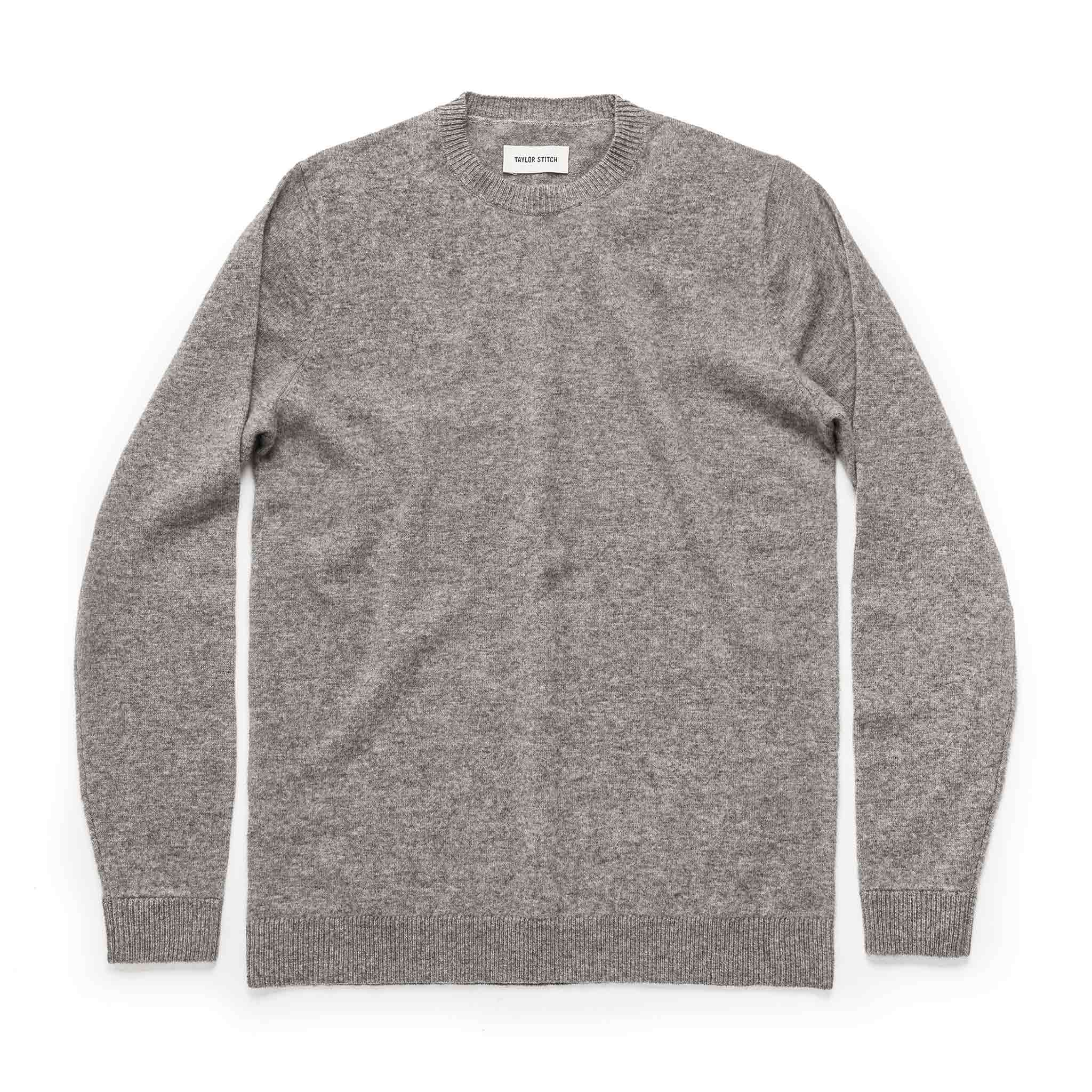 The Lodge Sweater in Light Grey