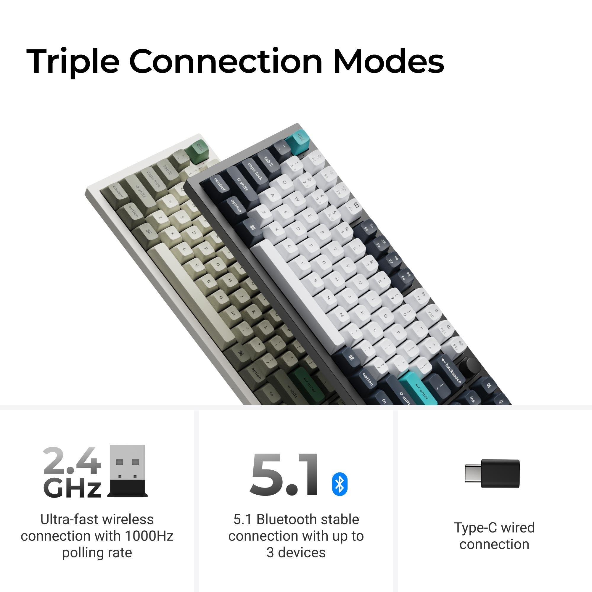 Keychron Q6 Max QMK/VIA Wireless Custom Mechanical Keyboard