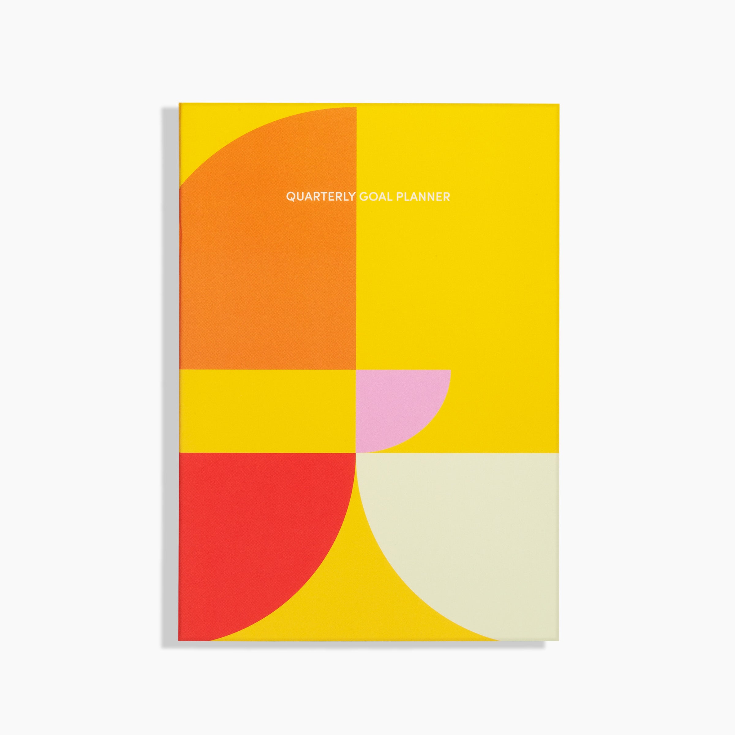 Quarterly Goal Planner in Yellow