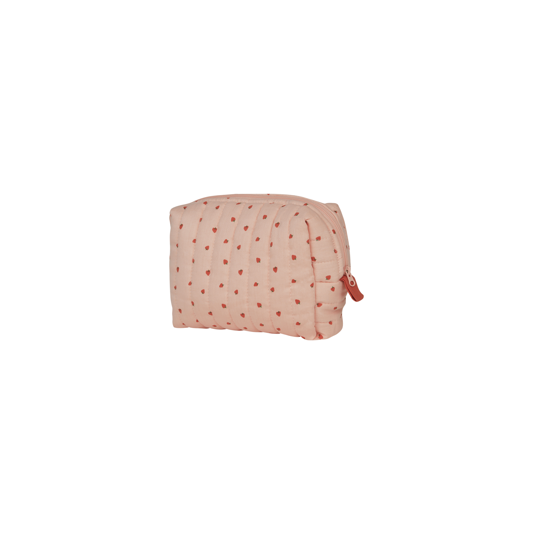 Quilted Toiletries Bag - Strawberry