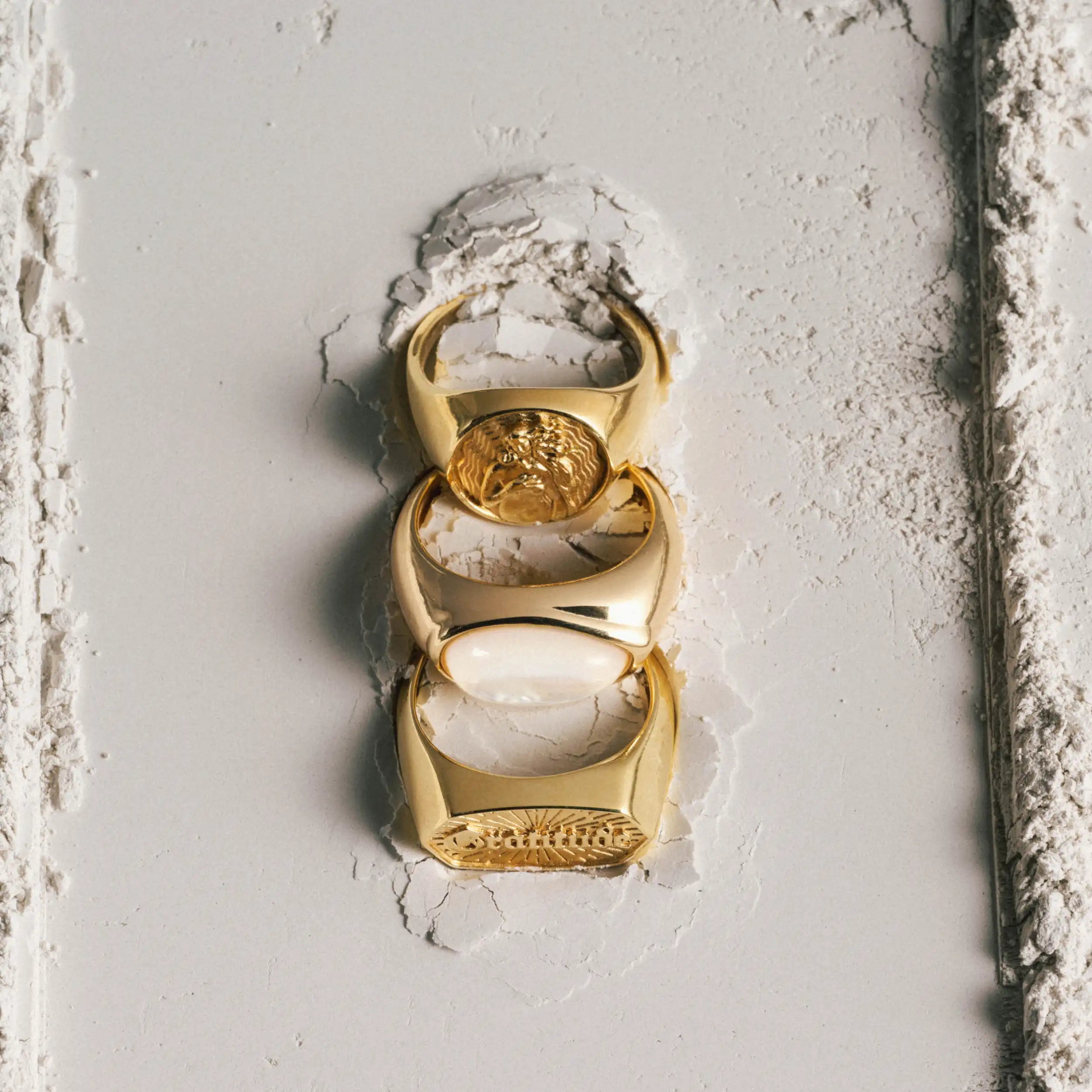 Goddess Signet Rings
