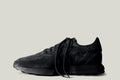 R1 Sneaker . Black Suede