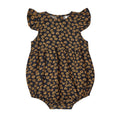 Amelia Romper Black Floral