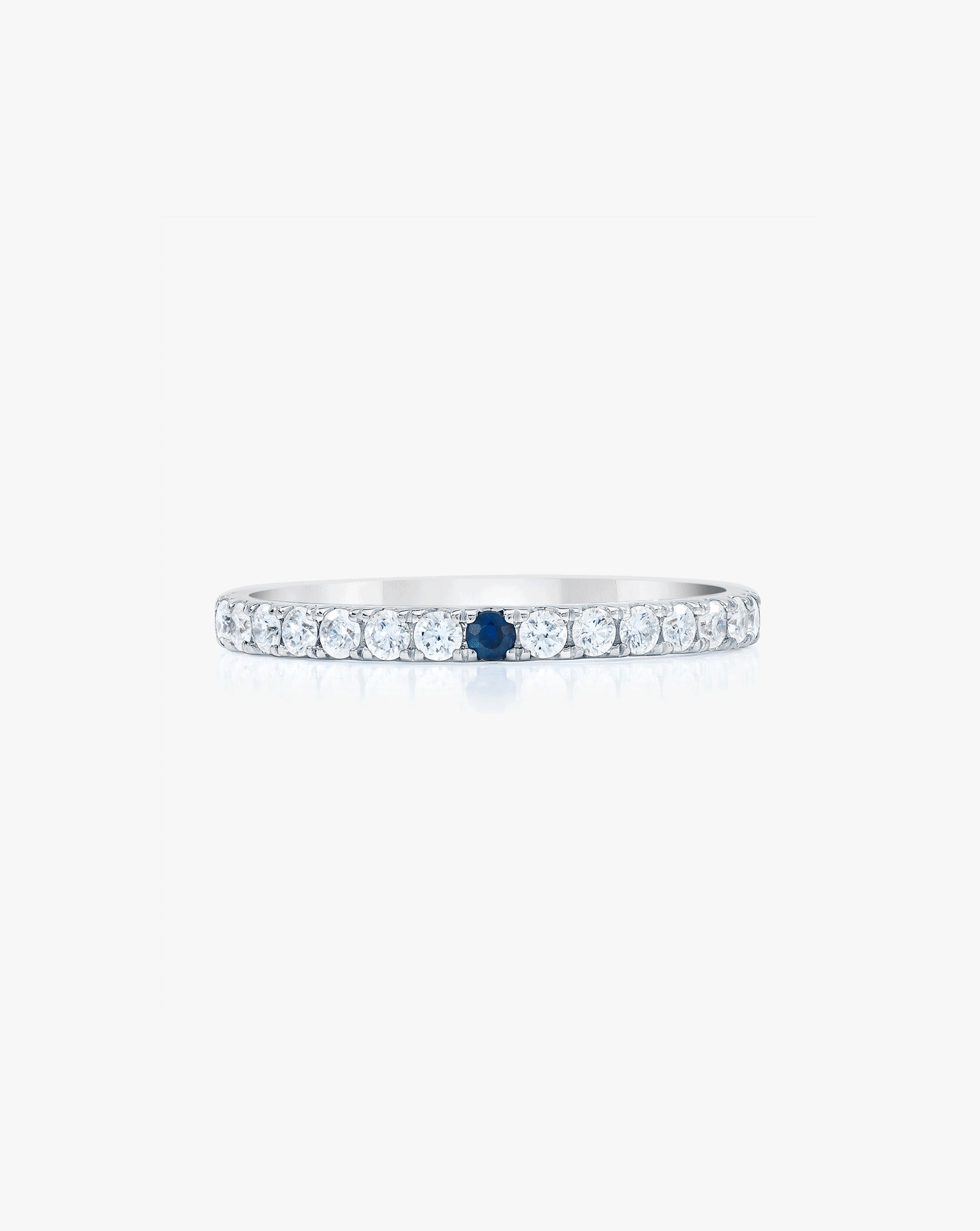 Personalized Perfect Pavé Diamond Ring | Platinum