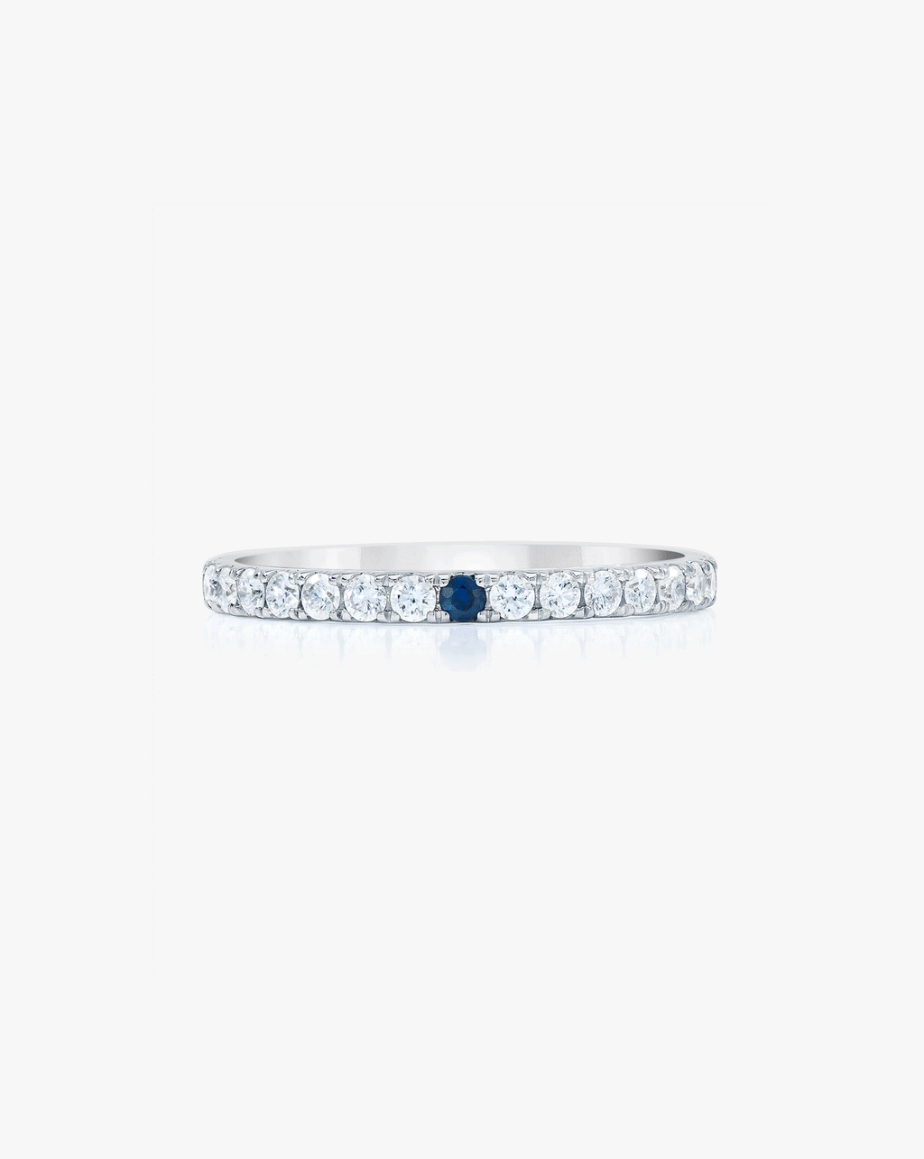 Personalized Perfect Pavé Diamond Ring | Platinum