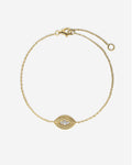 Diamond Evil Eye Bracelet