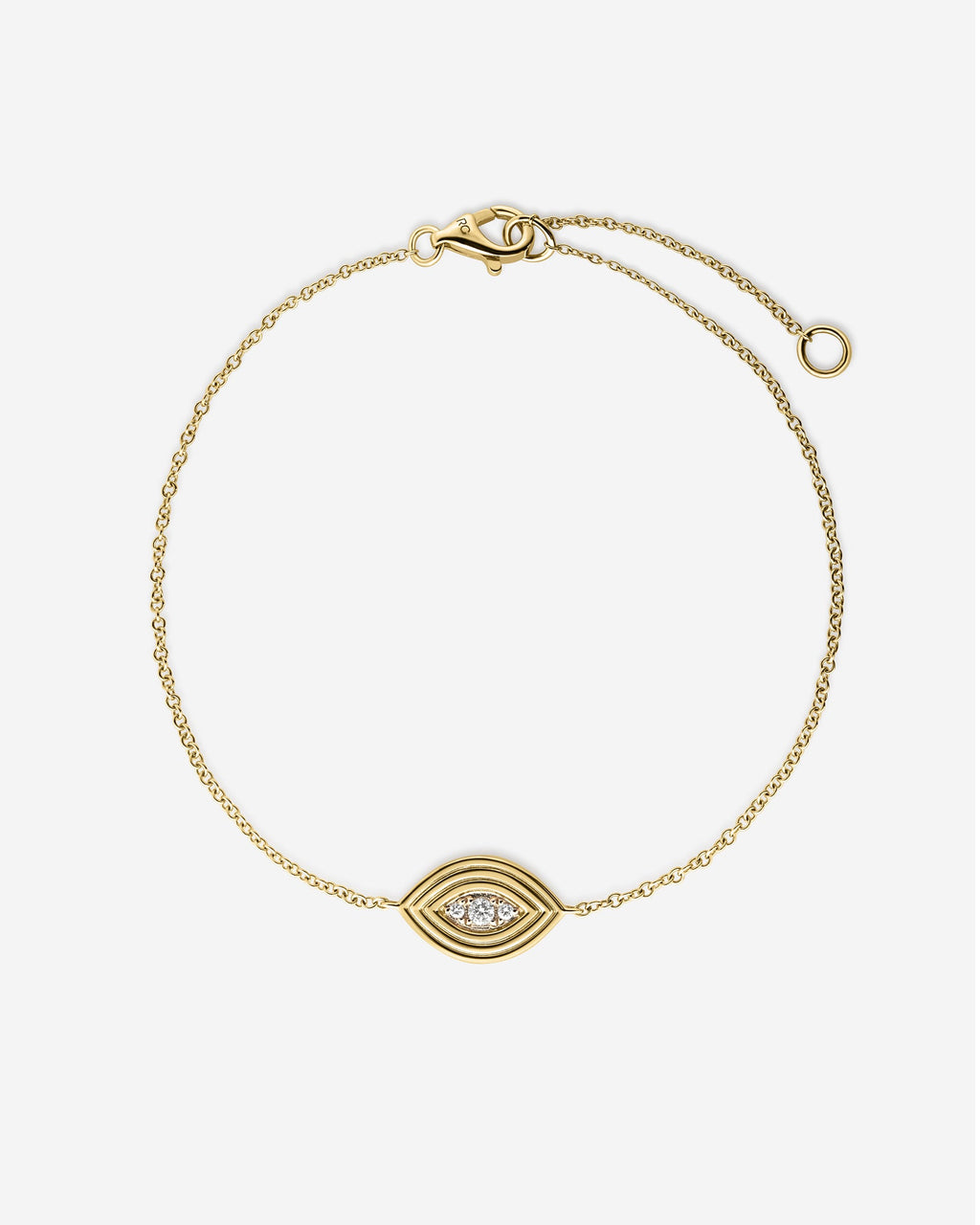 Diamond Evil Eye Bracelet