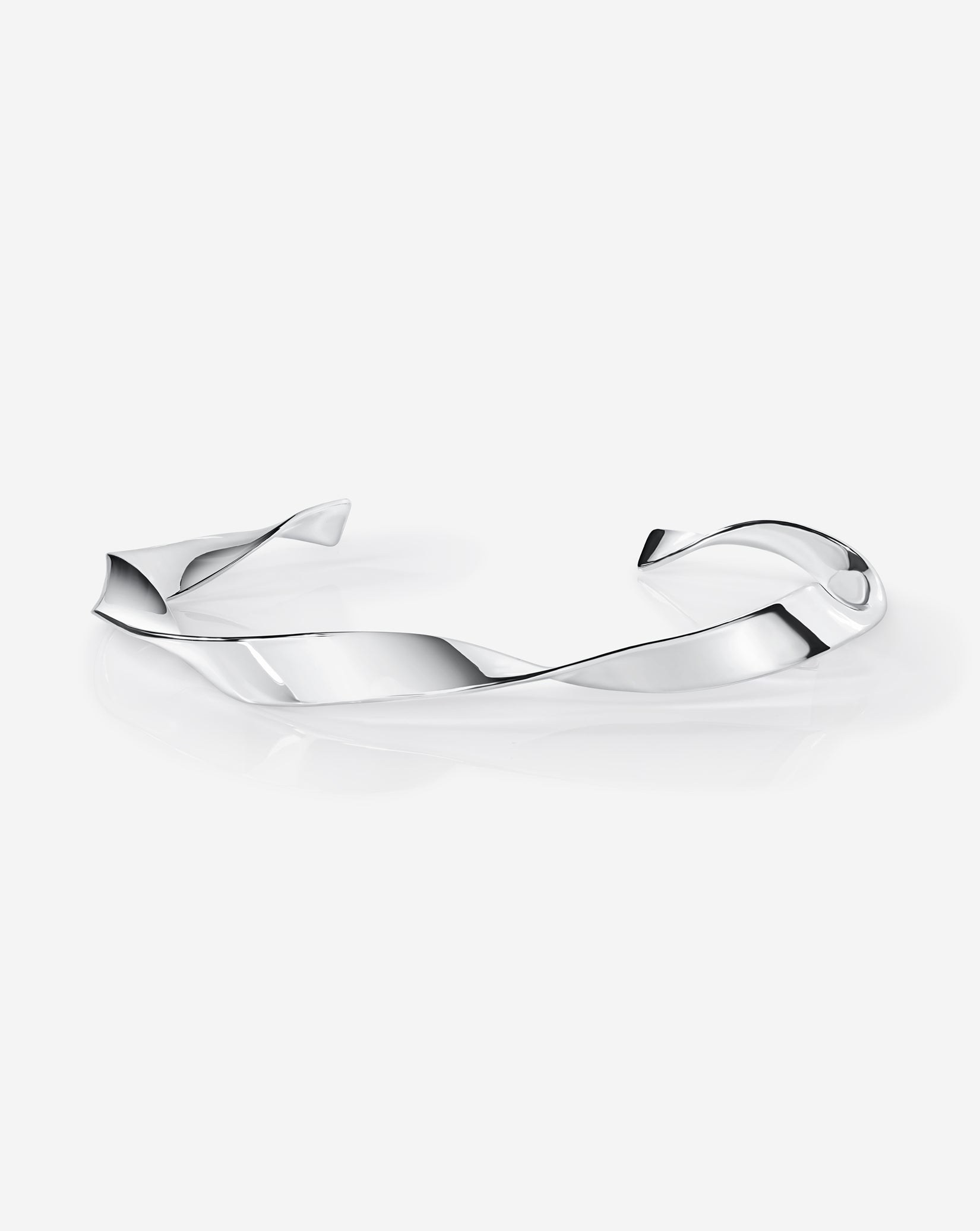 Silver Twist Cuff
