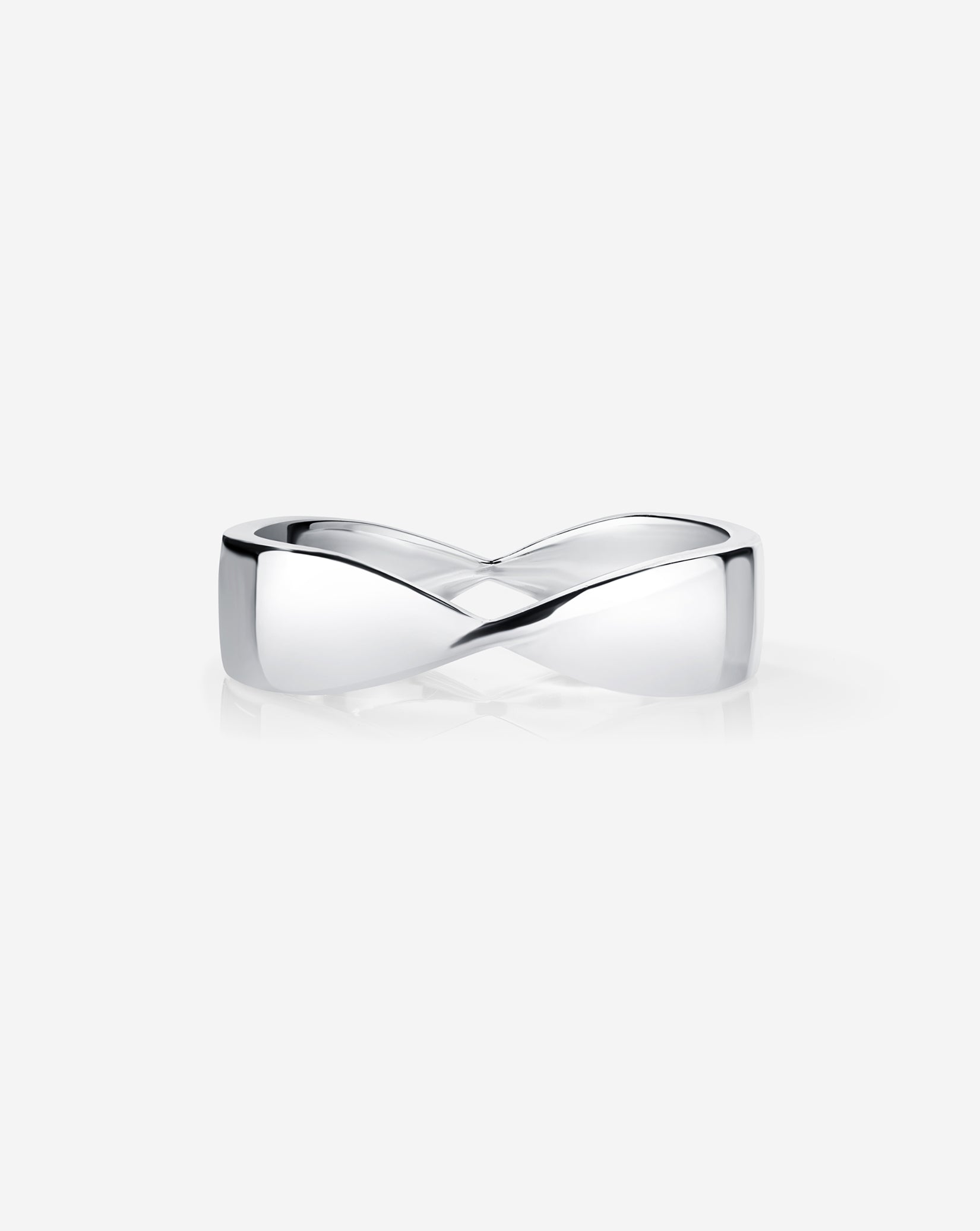 Silver Twist Ring
