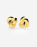 Puffed Knot Earrings