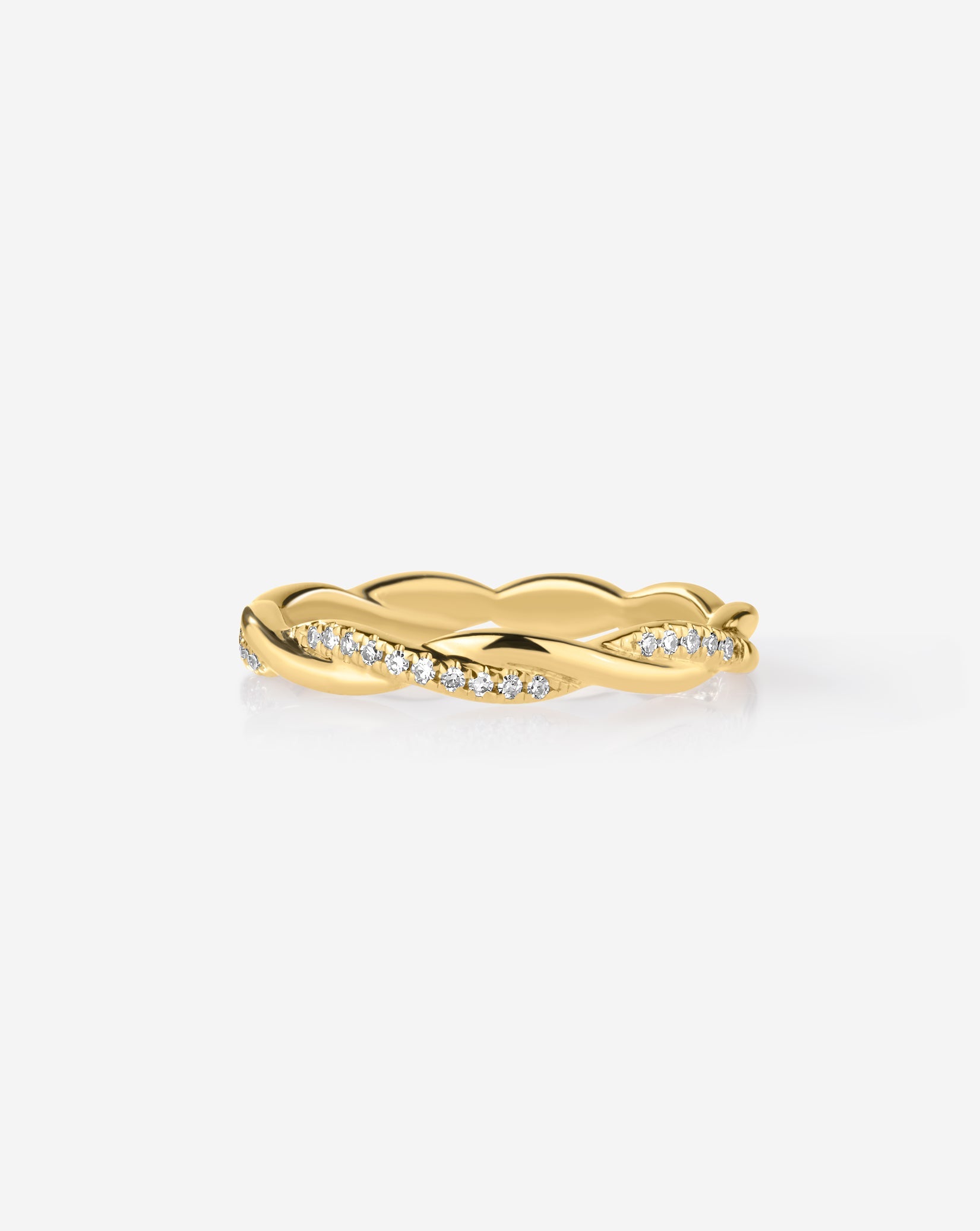 Twist Diamond Ring