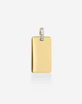 Engravable Rectangle Pendant